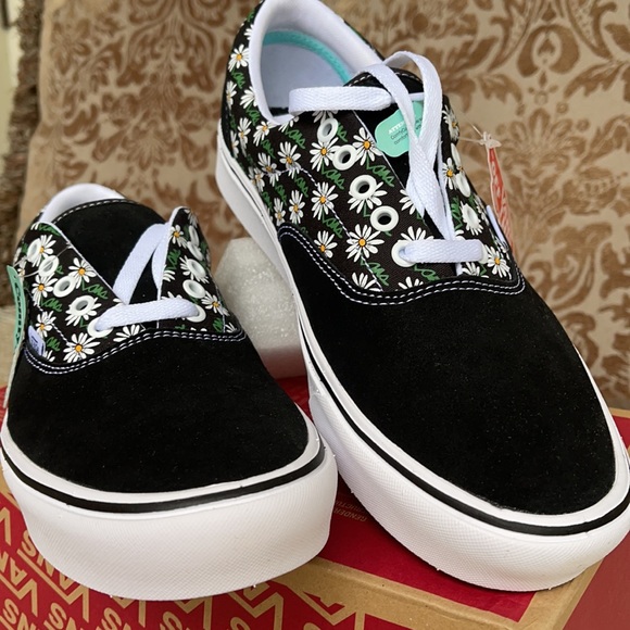 Vans Comfycush Era Scribble Flower Daisy/Black Men - Picture 9 of 16
